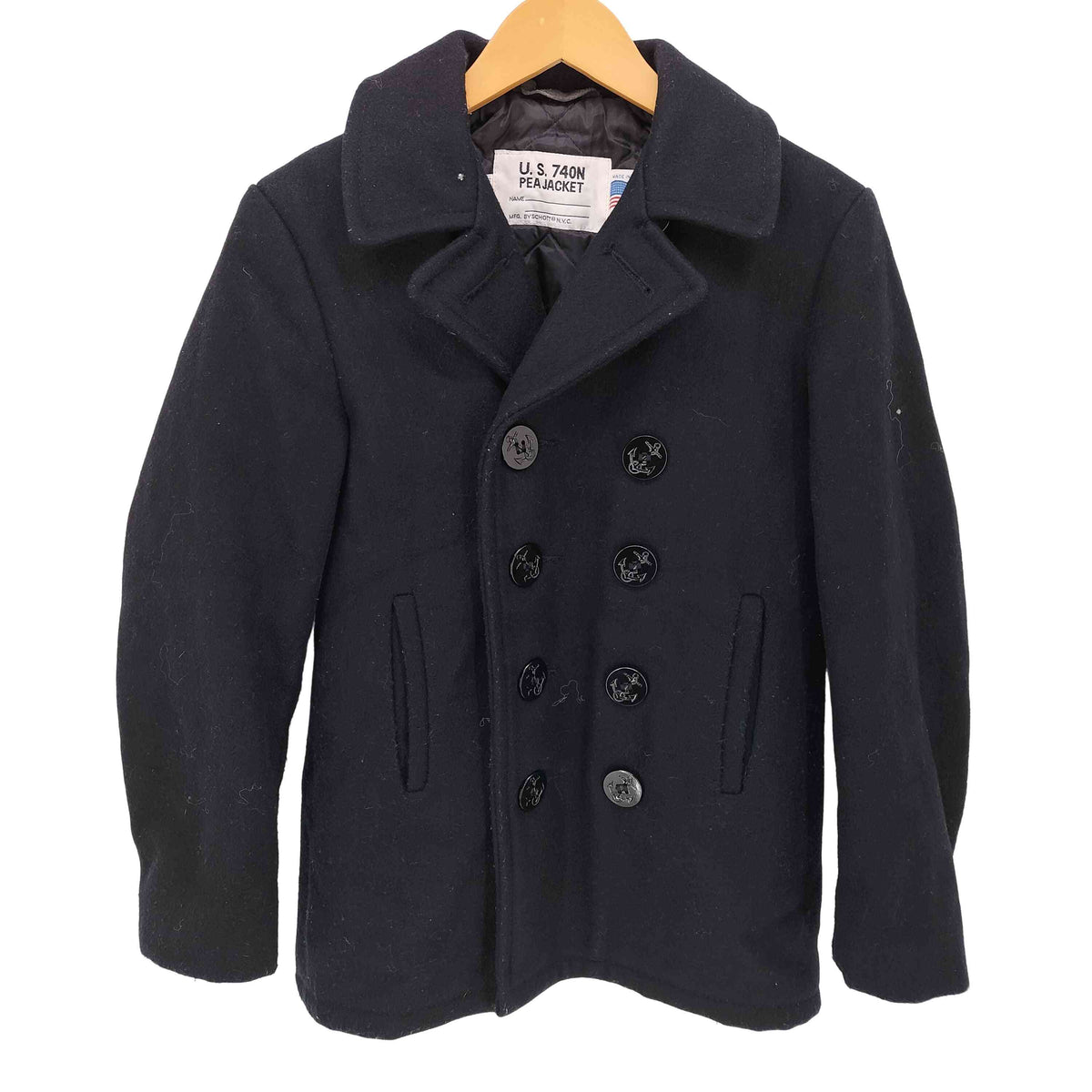 ショット Schott USA製 U.S.740N PEA JACKET 裏地キルティング ショット Schott USA製 U.S.740N PEA JACKET 裏地キルティング