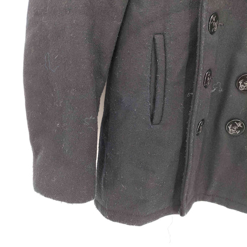 ショット Schott USA製 U.S.740N PEA JACKET 裏地キルティング メルトン Pコート メンズ 14