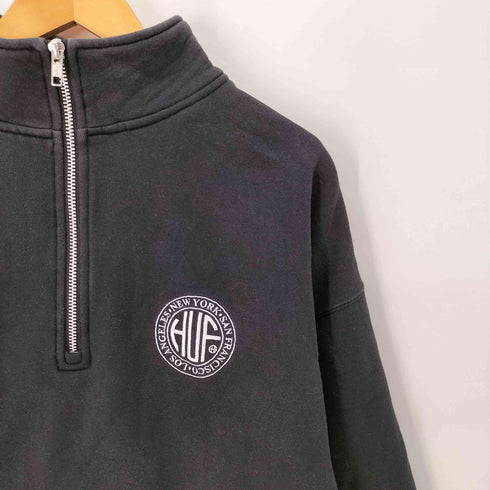 ハフ HUF REGIONAL HALF ZIP FLEECE メンズ import:XL