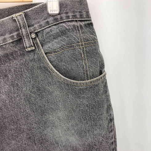 サウスポール SOUTHPOLE 90~00s バギーフィット ブラックデニムパンツ メンズ 42