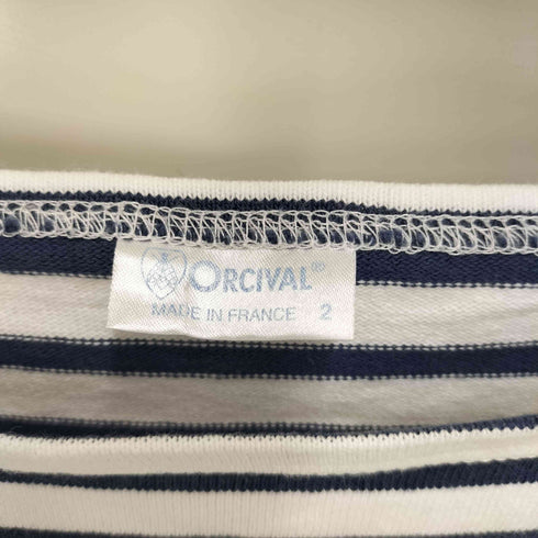 オーシバル ORCIVAL フランス製 バスクシャツ レディース JPN:2