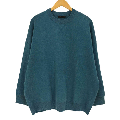 ジーナシス JEANASIS 12G Wジャガードボリュームスリーブスウェット レディース FREE