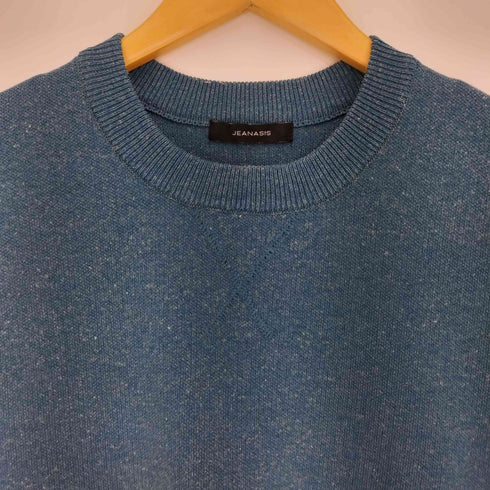 ジーナシス JEANASIS 12G Wジャガードボリュームスリーブスウェット レディース FREE