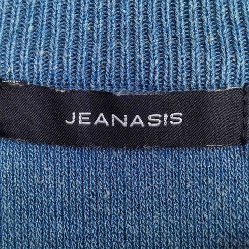 ジーナシス JEANASIS 12G Wジャガードボリュームスリーブスウェット レディース FREE