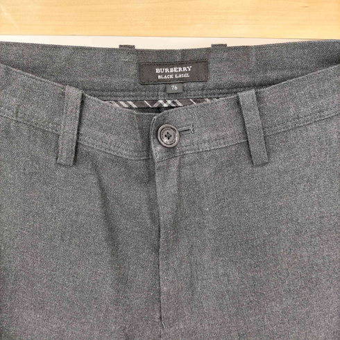 バーバリーブラックレーベル BURBERRY BLACK LABEL スラックスパンツ メンズ 76