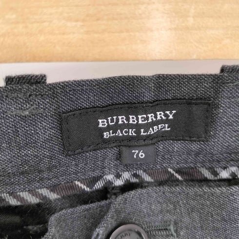 バーバリーブラックレーベル BURBERRY BLACK LABEL スラックスパンツ メンズ 76