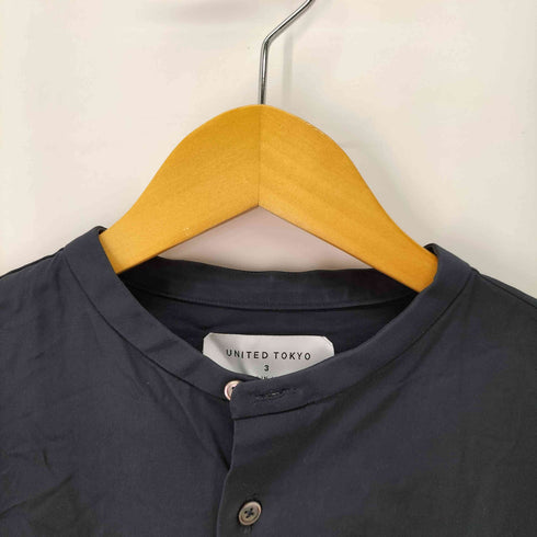 ユナイテッドトウキョウ UNITED TOKYO バンドカラー シャツ メンズ JPN:3