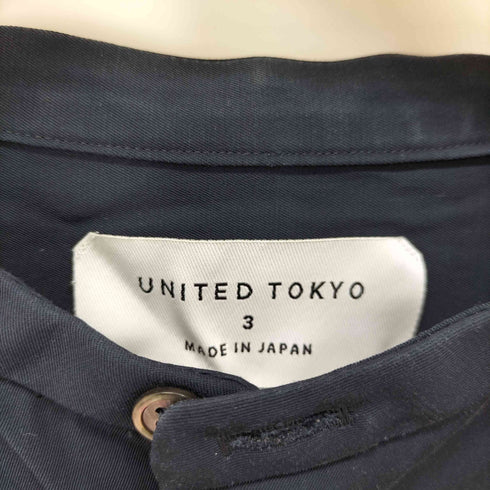 ユナイテッドトウキョウ UNITED TOKYO バンドカラー シャツ メンズ JPN:3