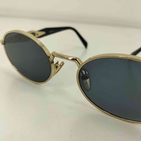 プラダ PRADA イタリア製 65ZS ZVN/09T 55 オーバルフレーム サングラス メンズ 55□20 140
