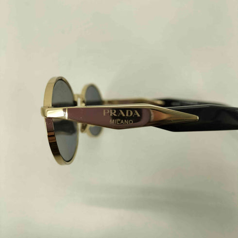 プラダ PRADA イタリア製 65ZS ZVN/09T 55 オーバルフレーム サングラス メンズ 55□20 140