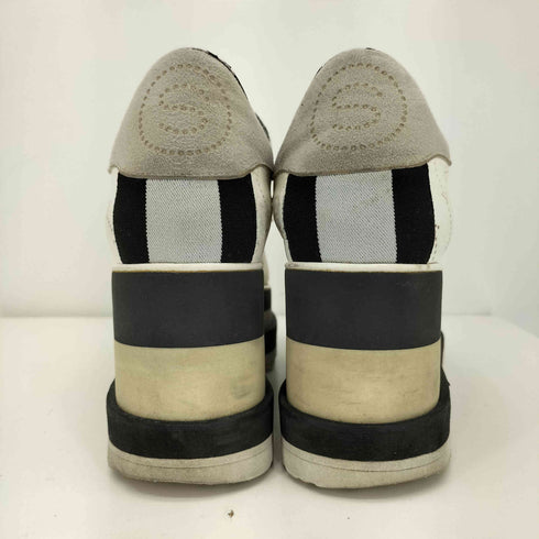 ステラマッカートニー STELLA McCARTNEY エリス シャークソール モノグラムスニーカー レディース 37