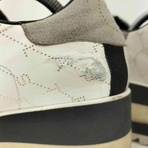 ステラマッカートニー STELLA McCARTNEY エリス シャークソール モノグラムスニーカー レディース 37