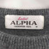 ALPHA カシミア100 クルーネックニット レディース JPN:M