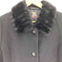 RANDERS cashmere nutria fur ヌトーリアファー カシミヤ100ステンカラーコート レディース JPN:9号