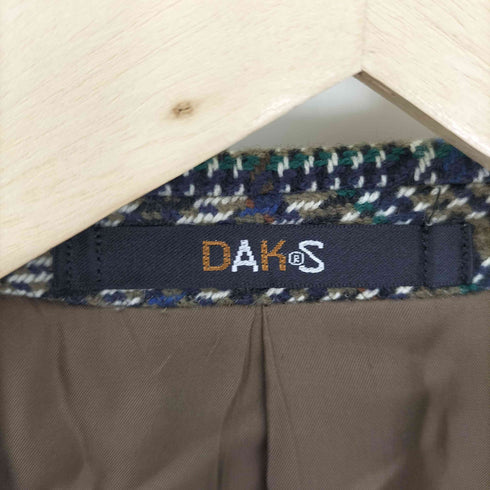 ダックス DAKS ガンパッチ ウールテーラードジャケット メンズ 175