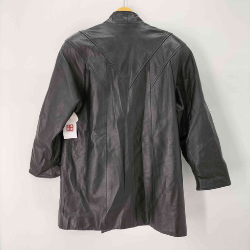 ラムレザーカーコート メンズ