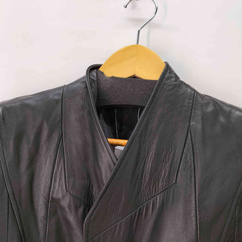 ラムレザーカーコート メンズ
