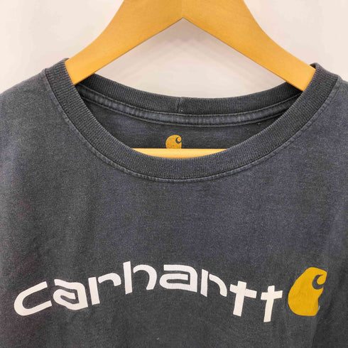 カーハート Carhartt ORIGINAL FIT ロゴプリント Tシャツ メンズ import:M