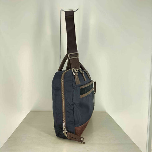 マスターピース master-piece Density ナイロンスエードブリーフケース メンズ