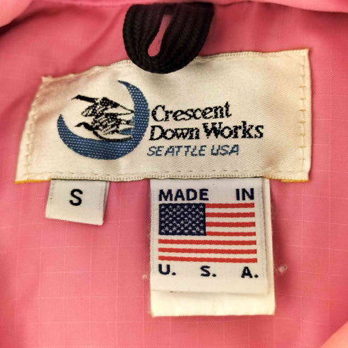 クレセントダウンワークス CRESCENT DOWN WORKS MADE IN USA ダウンベスト メンズ import:S