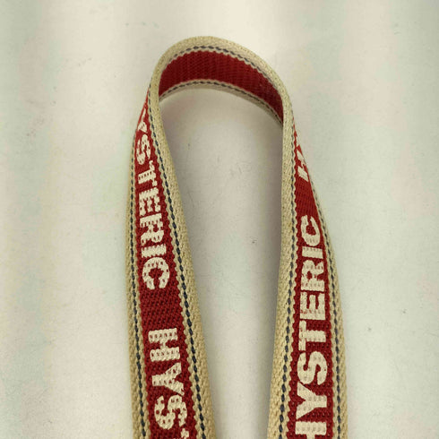 ヒステリックグラマー HYSTERIC GLAMOUR STRIPE LOGO テープベルト メンズ