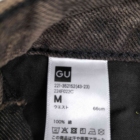 ジーユー GU バレルレッグジーンズ レディース JPN:M