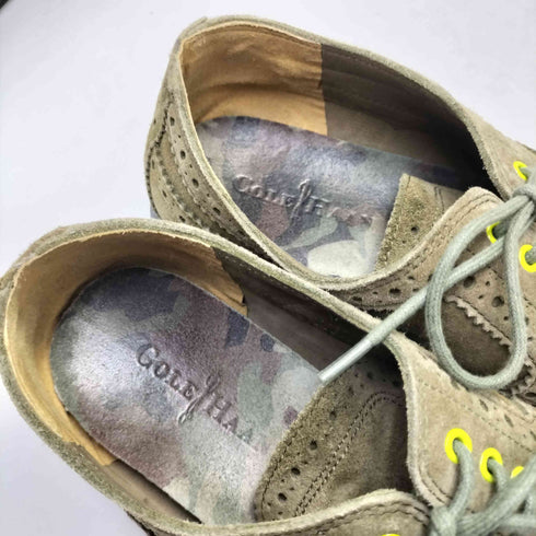 コールハーン COLE HAAN Lunargrand Wing Tip ルナグランド クードゥー スウェード ウイングチップ シューズ メンズ UK:10