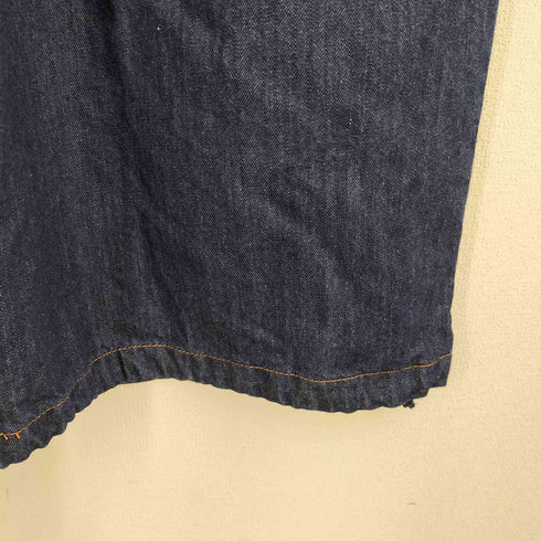 ScoLar Parity アニマル刺繍 デニムオーバーオール レディース m
