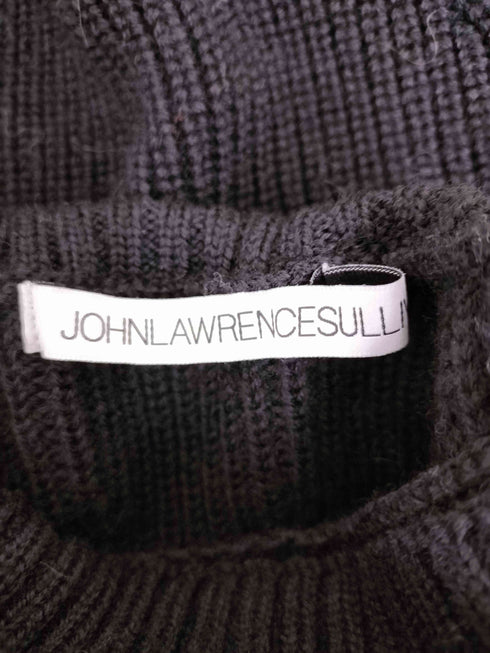 ジョンローレンスサリバン JOHN LAWRENCE SULLIVAN RIBBED PEPLUM HI-NECK KNIT SWEATER レディース OS