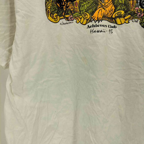 SHORTHILLS 90S 刺繍デザインプリントクルーネックS/S Tシャツ メンズ JPN:XL