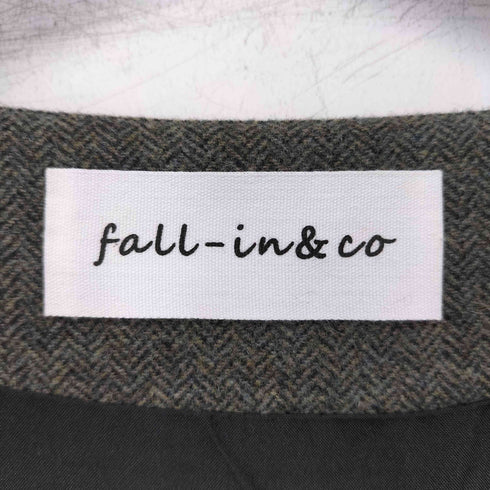 fall-in&co ウールプルオーバーワンピース レディース