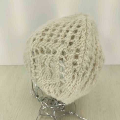 アワーレガシィー OUR LEGACY 23AW Bone Airy Alpaca Crochet BEANIE レディース