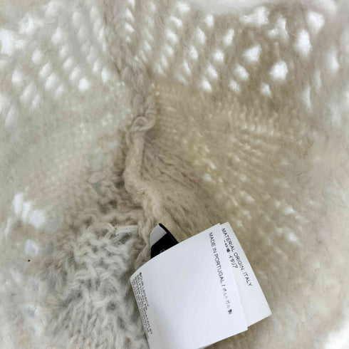アワーレガシィー OUR LEGACY 23AW Bone Airy Alpaca Crochet BEANIE レディース