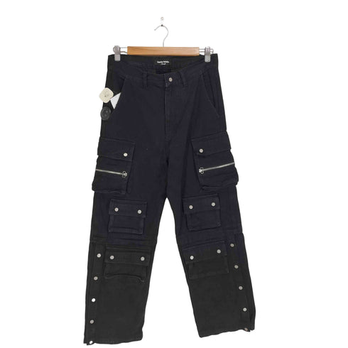 ダンケシェーン Danke Schon 11oz DENIM HOOK SNAP POCKET CARGO PANTS メンズ S