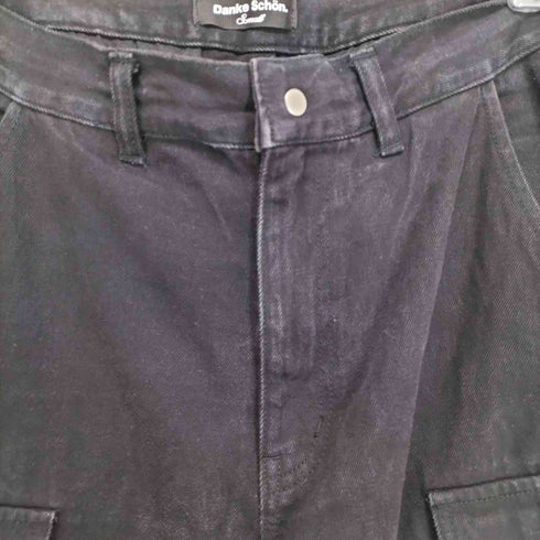 ダンケシェーン Danke Schon 11oz DENIM HOOK SNAP POCKET CARGO PANTS メンズ S