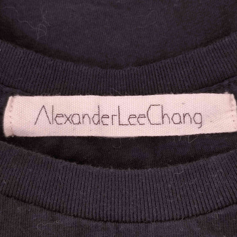 アレキサンダーリーチャン AlexanderLeeChang 刺繍デザインクルーネックS/S Tシャツ メンズ JPN:4