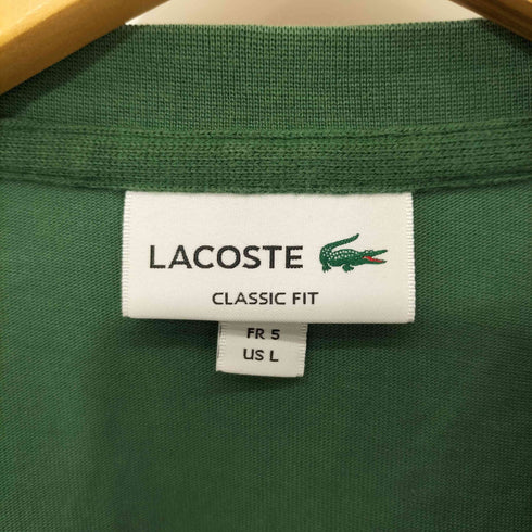 ラコステ LACOSTE アウトラインクロッククルーネックTシャツ メンズ import:L
