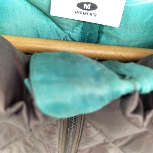 コロンビア Columbia ロゴ刺繍 キルティング シェイプ ダウン ジャケット レディース import:M