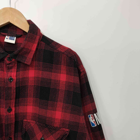 ベイフロー BAYFLOW チェック柄 背面チームロゴ刺繍 ロングスリーブネルシャツ メンズ JPN:3