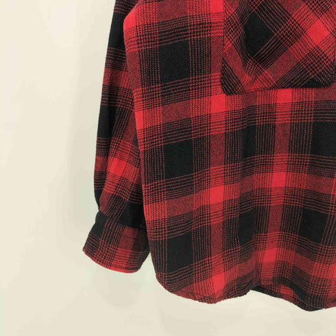 ベイフロー BAYFLOW チェック柄 背面チームロゴ刺繍 ロングスリーブネルシャツ メンズ JPN:3