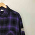 ベイフロー BAYFLOW チェック柄 背面チームロゴ刺繍 ロングスリーブネルシャツ メンズ JPN:3