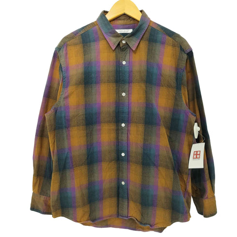 ジャーナルスタンダード JOURNAL STANDARD 23AW オンブレーチェック フランネル レギュラーシャツ2 メンズ JPN:M