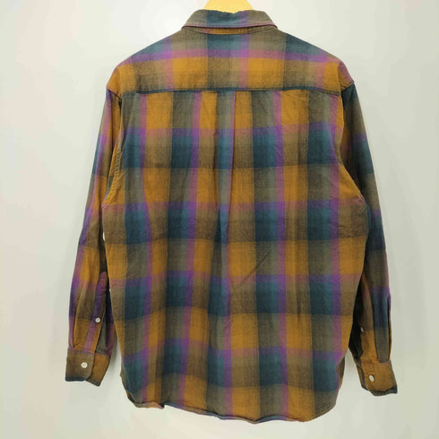 ジャーナルスタンダード JOURNAL STANDARD 23AW オンブレーチェック フランネル レギュラーシャツ2 メンズ JPN:M