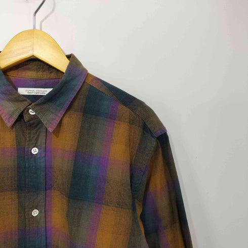 ジャーナルスタンダード JOURNAL STANDARD 23AW オンブレーチェック フランネル レギュラーシャツ2 メンズ JPN:M