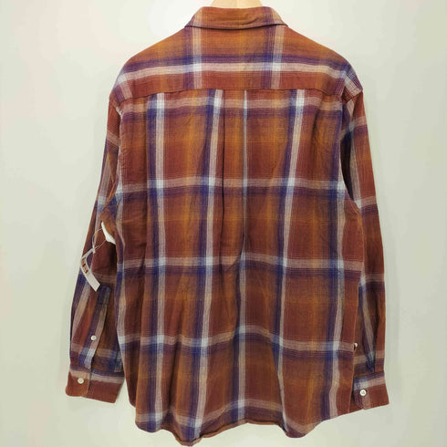 ジャーナルスタンダード JOURNAL STANDARD 23AW オンブレーチェック フランネル レギュラーシャツ2 メンズ JPN:M