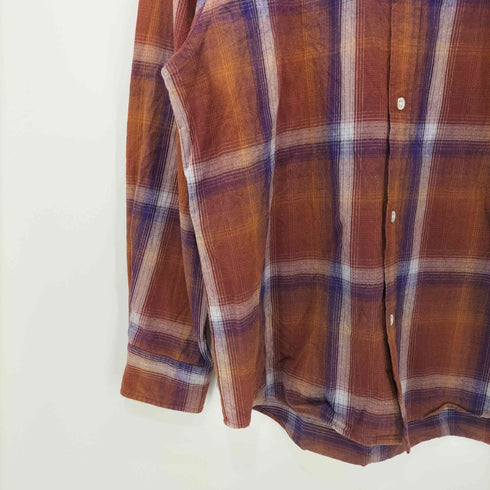 ジャーナルスタンダード JOURNAL STANDARD 23AW オンブレーチェック フランネル レギュラーシャツ2 メンズ JPN:M