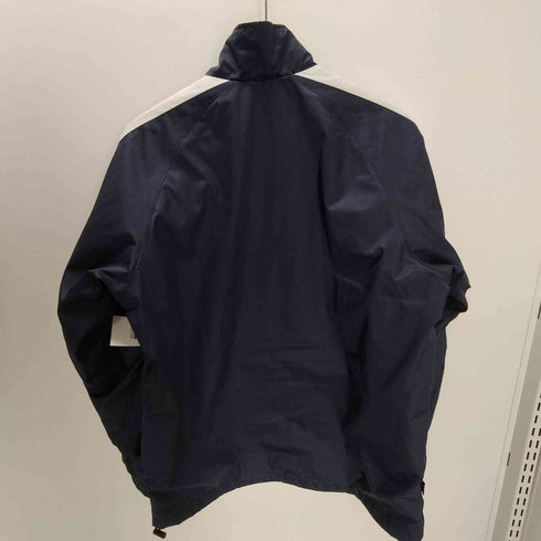 アディダス adidas 00S 万国旗タグ Clima365 パフォーマンス ロゴ 刺繍 シャドーストライプ ショルダーライン ブルゾン ジャケット 裾 ドローコード メンズ import:L