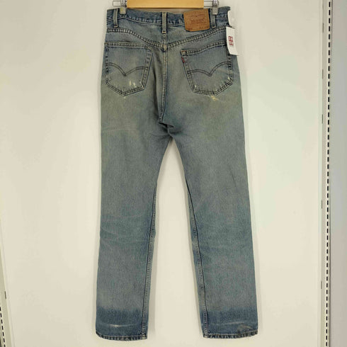 リーバイス Levis 90S コロンビア製 ボタン裏刻印748 505 紙パッチ 5ポケット ジップフライ ストレート デニムパンツ 99年製 黒文字 メンズ W34L34