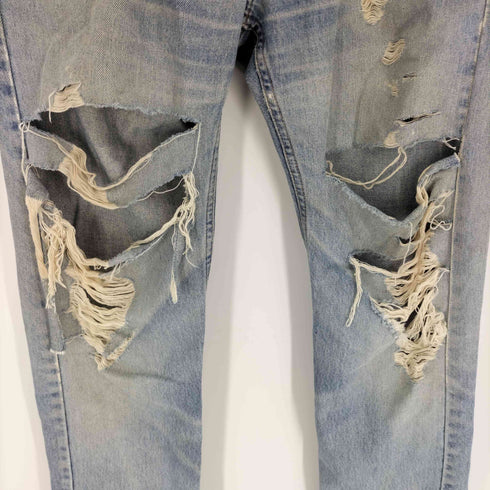 リーバイス Levis 90S コロンビア製 ボタン裏刻印748 505 紙パッチ 5ポケット ジップフライ ストレート デニムパンツ 99年製 黒文字 メンズ W34L34