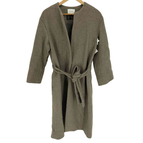 ビューティーアンドユースユナイテッドアローズ BEAUTY & YOUTH UNITED ARROWS 21AW MANTECOノーカラー ベルト ロング コート レディース import:S